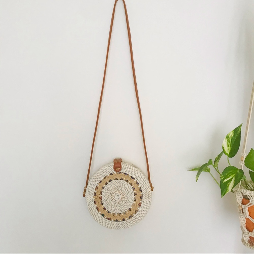 Rattail Purse Round
